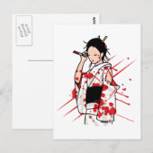 Lady Snow Blood Briefkaart (Voorkant / Achterkant)
