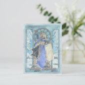 Lady Snowflake Briefkaart (Staand voorkant)