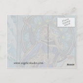 Lady Snowflake Briefkaart (Achterkant)