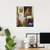 Lady stand at the Virginal, c.1672-73 Poster (Thuiskantoor)