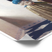 Lady Standing at a Virginal, Johannes Vermeer Poster (Hoek)