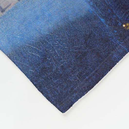 Lady Standing bij een Virginal, Johannes Vermeer Fleece Deken (Hoek)