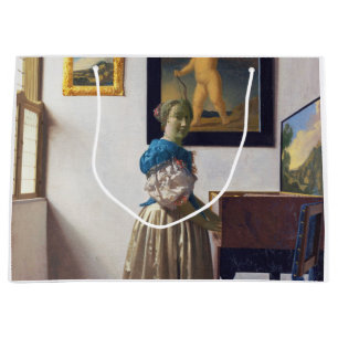 Lady Standing bij een Virginal, Johannes Vermeer Groot Cadeauzakje