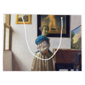 Lady Standing bij een Virginal, Johannes Vermeer Groot Cadeauzakje (Achterkant)