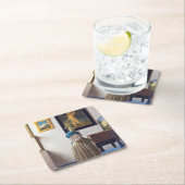 Lady Standing bij een Virginal, Johannes Vermeer Kartonnen Onderzetters (Insitu)