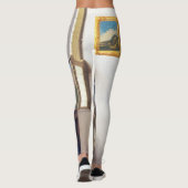 Lady Standing bij een Virginal, Johannes Vermeer Leggings (Achterkant)