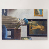 Lady Standing bij een Virginal, Johannes Vermeer Legpuzzel (Horizontaal)
