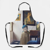 Lady Standing bij een Virginal, Johannes Vermeer Schort (Voorkant)