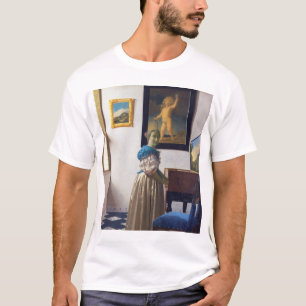 Lady Standing bij een Virginal, Johannes Vermeer T-shirt