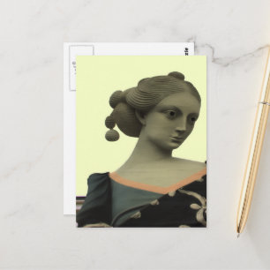 Lady Statue Briefkaart