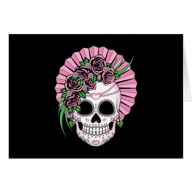 Lady Sugar Skull (Voorkant Horizontaal)