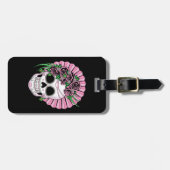 Lady Sugar Skull Bagagelabel (Voorkant horizontaal)