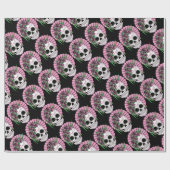 Lady Sugar Skull Cadeaupapier (Vlak)