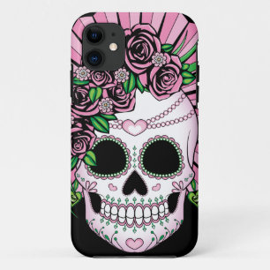Lady Sugar Skull Case-Mate iPhone Case