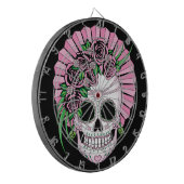 Lady Sugar Skull Dartbord (Voorkant Links)