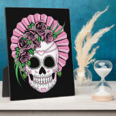 Lady Sugar Skull Fotoplaat (Zijkant)
