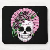 Lady Sugar Skull Muismat (Voorkant)