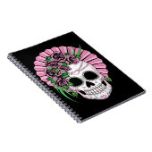 Lady Sugar Skull Notitieboek (Rechterzijde)