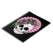 Lady Sugar Skull Notitieboek (Linkerzijde)