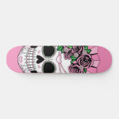 Lady Sugar Skull Persoonlijk Skateboard (Horizontaal)