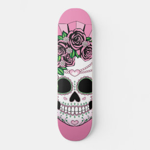 Lady Sugar Skull Persoonlijk Skateboard