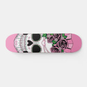 Lady Sugar Skull Skateboard (Horizontaal)