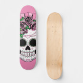 Lady Sugar Skull Skateboard (Voorkant)