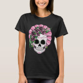 Lady Sugar Skull T-shirt (Voorkant)