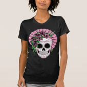 Lady Sugar Skull T-shirt (Voorkant)
