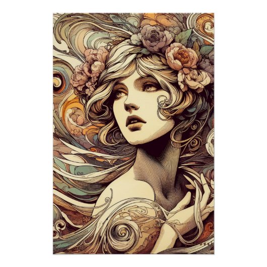 Lady Summer Poster (Voorkant)