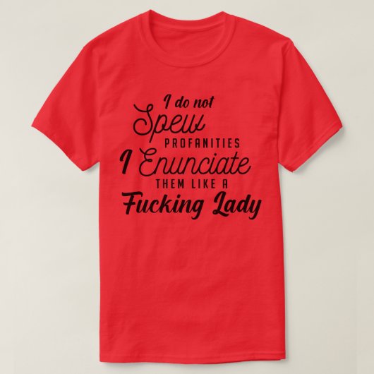 Lady T-shirt (Design voorkant)
