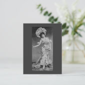 Lady Time Briefkaart (Staand voorkant)