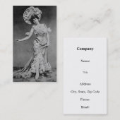 Lady Time Visitekaartje (Voorkant / Achterkant)