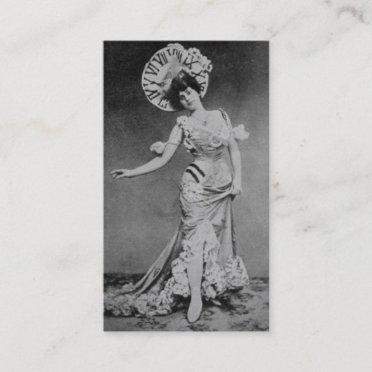 Lady Time Visitekaartje (Voorkant)