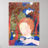 Lady Touching the Corsage, Maurice Denis Poster (Voorkant)