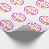 Lady Triathlon Cadeaupapier (Hoek)