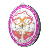 Lady Triathlon Dartbord (Voorkant Rechts)