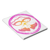 Lady Triathlon Notitieblok (Schuin)