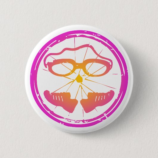 Lady Triathlon Ronde Button 5,7 Cm (Voorkant)