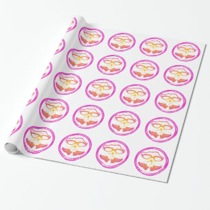 Lady Triathlon, vrouwelijke triatlon Cadeaupapier