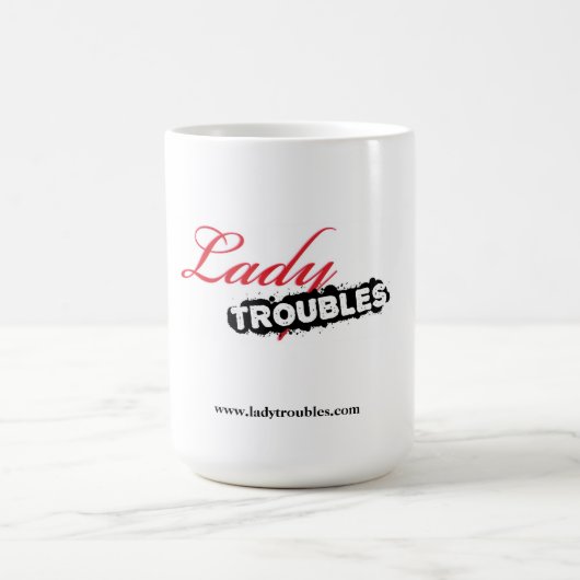 Lady Troubles Logo Mok (Center)