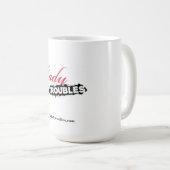 Lady Troubles Logo Mok (Voorkant rechts)