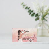 Lady & Unicorn-Visitekaartje Visitekaartje (Staand voorkant)