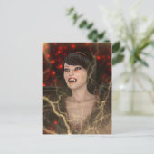 Lady Vamp Briefkaart (Staand voorkant)
