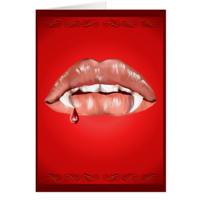 Lady Vamp Card (Voorkant)