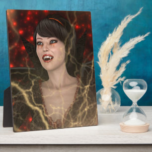 Lady Vamp Fotoplaat