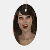 Lady Vamp Keramisch Ornament (Rechts)