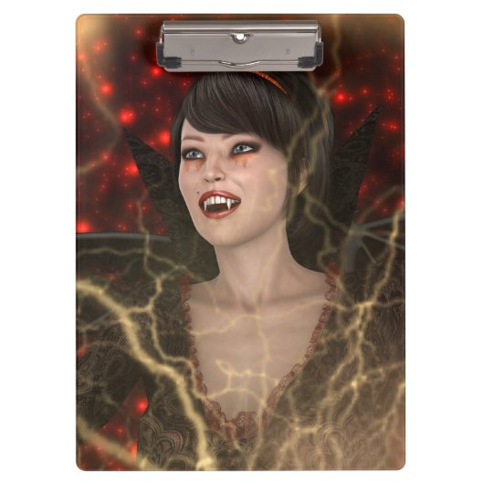 Lady Vamp Klembord (Voorkant)
