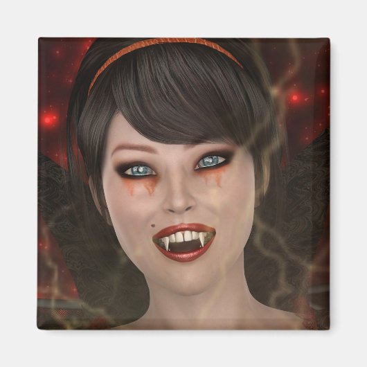 Lady Vamp Magneet (Voorkant)