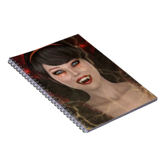 Lady Vamp Notitieboek (Rechterzijde)